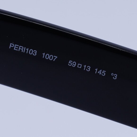 Palm Angels PERI103 ELFIN 1007 Sunglasses Black Aviator Frame, Grey Lenses - Picture 7 of 9